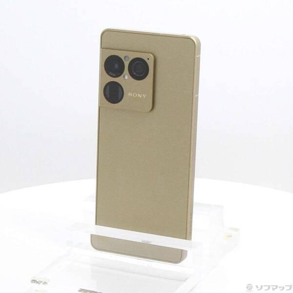 〔中古〕SONY(ソニー) Xperia 1 VIII 256GB ネイティブゴールド XQ-GE44N1JPCX0 SIMフリー〔198-ud〕 | 