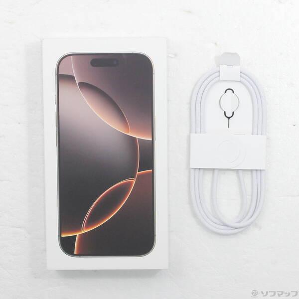 〔中古〕Apple(アップル) iPhone16 Pro 256GB デザートチタニウム MYN23J／A SIMフリー〔269-ud〕 |  | 04