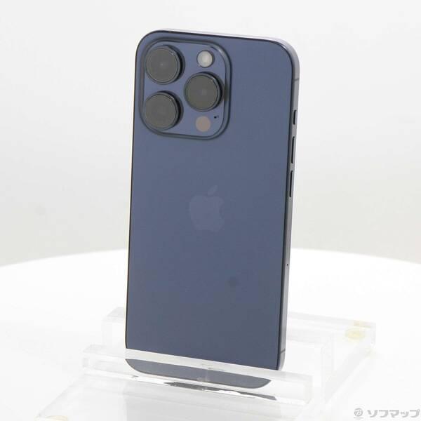 〔中古〕Apple(アップル) iPhone15 Pro 256GB ブルーチタニウム MTUG3J／A SIMフリー〔349-ud〕 | 
