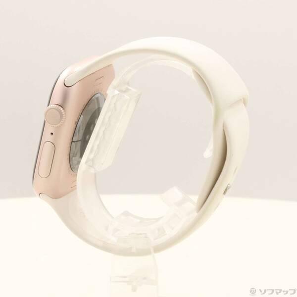〔中古〕Apple(アップル) Apple Watch Series 10 GPS 46mm ローズゴールドアルミニウムケース ライトブラッシュスポーツバンド〔262-ud〕 |  | 01