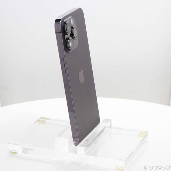〔中古〕Apple(アップル) iPhone14 Pro Max 256GB ディープパープル MQ9E3J／A SIMフリー〔297-ud〕 |  | 03