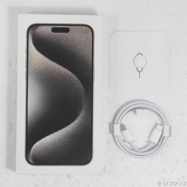 〔中古〕Apple(アップル) iPhone15 Pro Max 256GB ナチュラルチタニウム MU6R3J／A SIMフリー〔258-ud〕 |  | 04