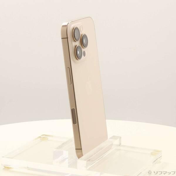 〔中古〕Apple(アップル) iPhone16 Pro 256GB デザートチタニウム MYN23J／A SIMフリー〔295-ud〕 |  | 03