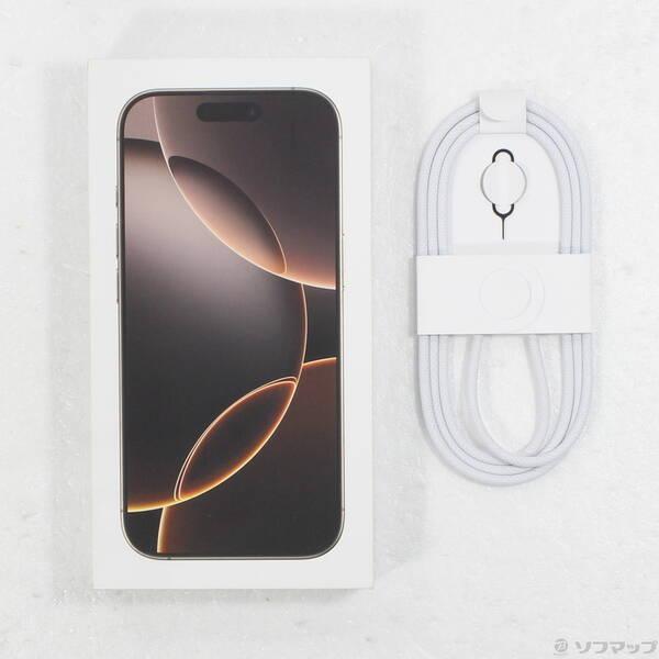 〔中古〕Apple(アップル) iPhone16 Pro 256GB デザートチタニウム MYN23J／A SIMフリー〔295-ud〕 |  | 04