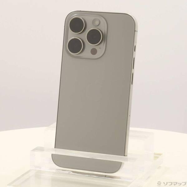 〔中古〕Apple(アップル) iPhone15 Pro 256GB ナチュラルチタニウム MTUF3J／A SIMフリー〔276-ud〕 | 