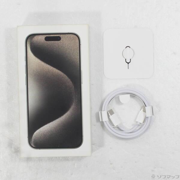 〔中古〕Apple(アップル) iPhone15 Pro 256GB ナチュラルチタニウム MTUF3J／A SIMフリー〔276-ud〕 |  | 04
