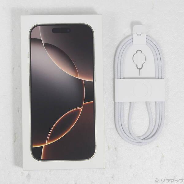 〔中古〕Apple(アップル) iPhone16 Pro 256GB デザートチタニウム MYN23J／A SIMフリー〔377-ud〕 |  | 04