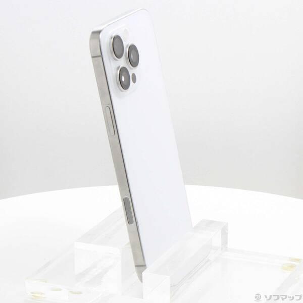 〔中古〕Apple(アップル) iPhone16 Pro Max 512GB ホワイトチタニウム MYWM3J／A SIMフリー〔377-ud〕 |  | 03