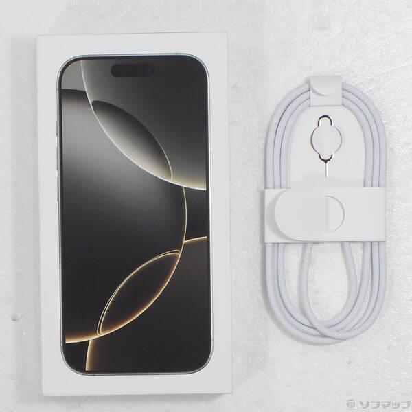 〔中古〕Apple(アップル) iPhone16 Pro 128GB ナチュラルチタニウム MYMY3J／A SIMフリー〔262-ud〕 |  | 04