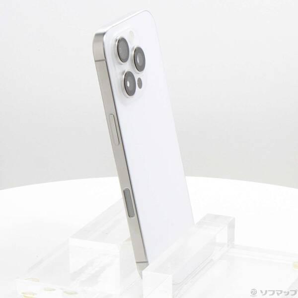 〔中古〕Apple(アップル) iPhone16 Pro 256GB ホワイトチタニウム MYN13J／A SIMフリー〔348-ud〕 |  | 03