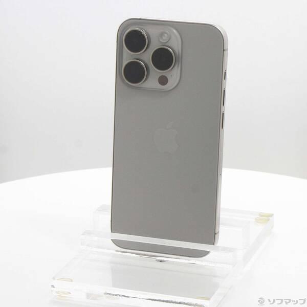 〔中古〕Apple(アップル) iPhone15 Pro 128GB ナチュラルチタニウム MTU93J／A SIMフリー〔348-ud〕 | 
