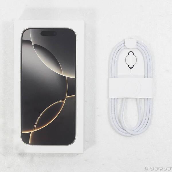 〔中古〕Apple(アップル) iPhone16 Pro 128GB ナチュラルチタニウム MYMY3J／A SIMフリー〔368-ud〕 |  | 04