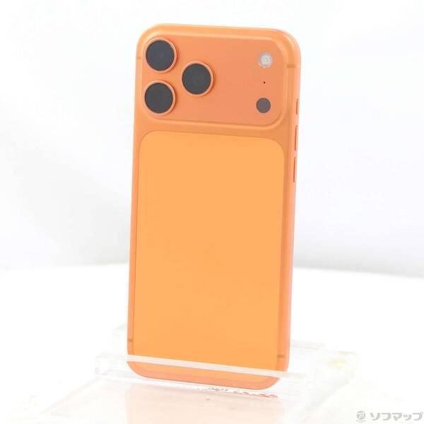 〔中古〕Apple(アップル) iPhone17 Pro Max 2TB コズミックオレンジ MFYK4J／A SIMフリー〔269-ud〕 | 