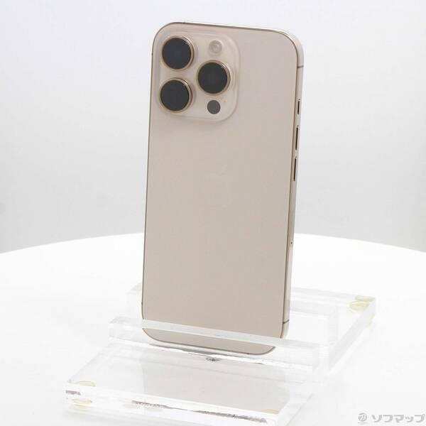 〔中古〕Apple(アップル) iPhone16 Pro 256GB デザートチタニウム MYN23J／A SIMフリー〔269-ud〕 | 