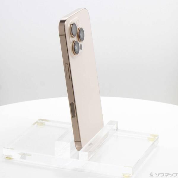 〔中古〕Apple(アップル) iPhone16 Pro 256GB デザートチタニウム MYN23J／A SIMフリー〔269-ud〕 |  | 03