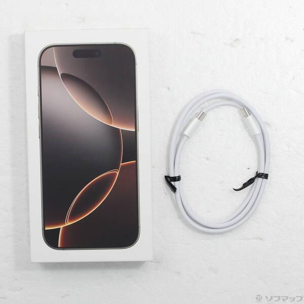 〔中古〕Apple(アップル) iPhone16 Pro 256GB デザートチタニウム MYN23J／A SIMフリー〔269-ud〕 |  | 04
