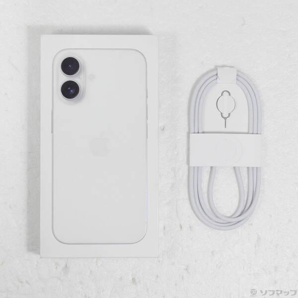〔中古〕Apple(アップル) iPhone16 128GB ホワイト MYDR3J／A SIMフリー〔198-ud〕 |  | 04