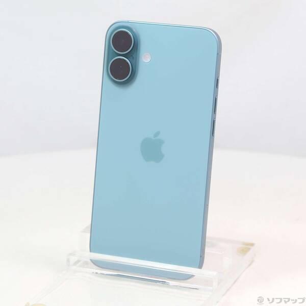 〔中古〕Apple(アップル) iPhone16 Plus 256GB ティール MXVL3J／A SIMフリー〔377-ud〕 | 