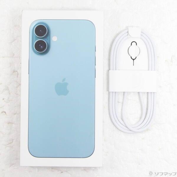 〔中古〕Apple(アップル) iPhone16 Plus 256GB ティール MXVL3J／A SIMフリー〔377-ud〕 |  | 04