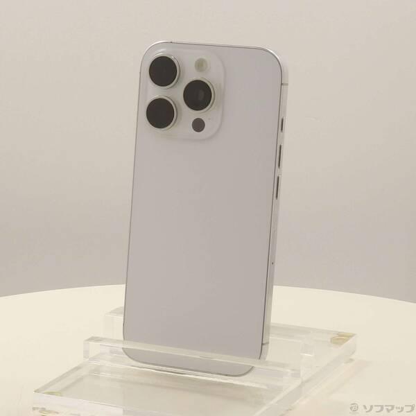 〔中古〕Apple(アップル) iPhone16 Pro 128GB ホワイトチタニウム MYMW3J／A SIMフリー〔368-ud〕 | 