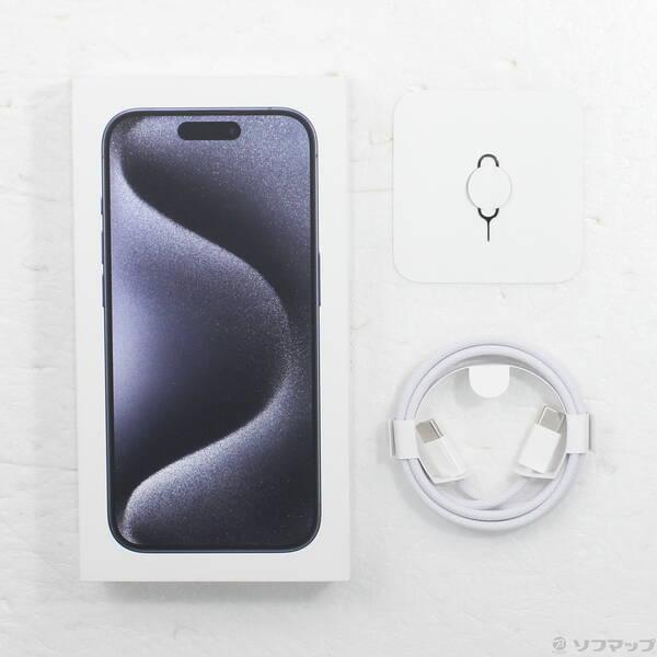 〔中古〕Apple(アップル) iPhone15 Pro 256GB ブルーチタニウム MTUG3J／A SIMフリー〔344-ud〕 |  | 04
