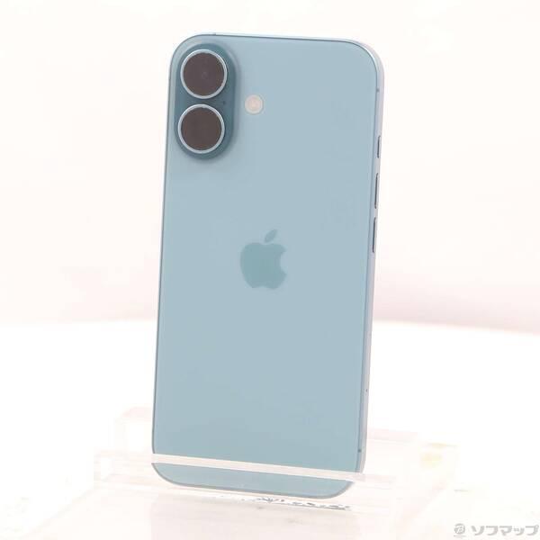 〔中古〕Apple(アップル) iPhone16 128GB ティール MYDV3J／A SIMフリー〔352-ud〕 | 