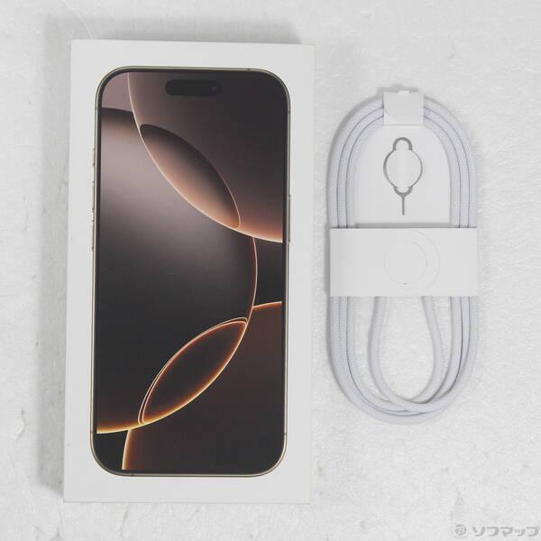 〔中古〕Apple(アップル) iPhone16 Pro 512GB デザートチタニウム MYN63J／A SIMフリー〔349-ud〕 |  | 04