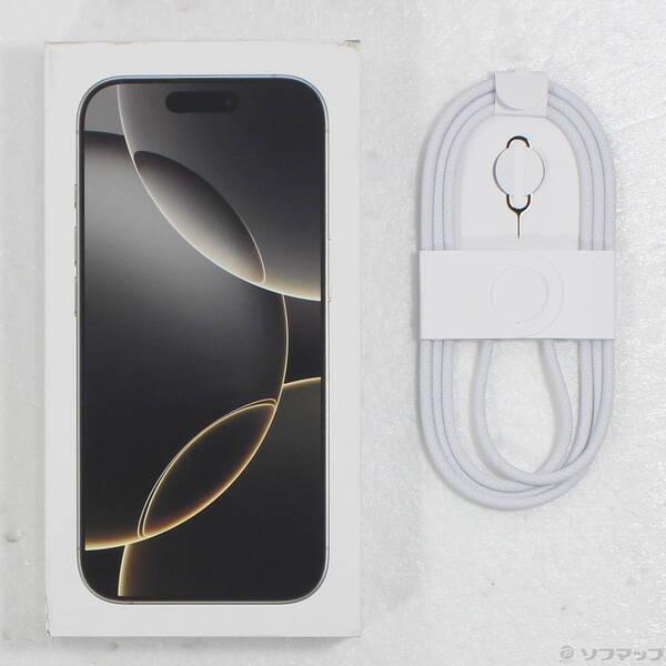〔中古〕Apple(アップル) iPhone16 Pro 512GB ナチュラルチタニウム MYN73J／A SIMフリー〔258-ud〕 |  | 04