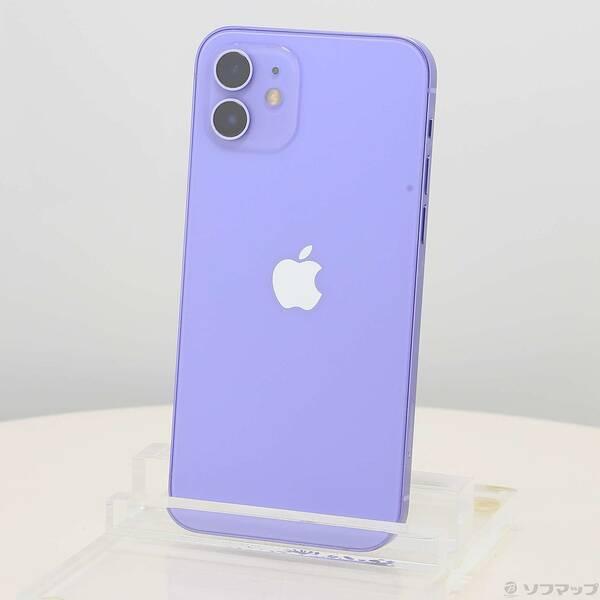 〔中古〕Apple(アップル) iPhone12 256GB パープル MJNK3J／A SIMフリー〔276-ud〕 | 