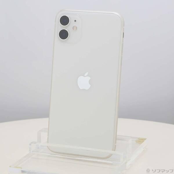 〔中古〕Apple(アップル) iPhone11 128GB ホワイト MWM22J／A SIMフリー〔198-ud〕 | 