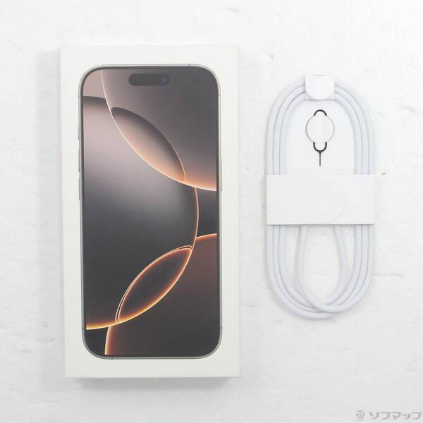 〔中古〕Apple(アップル) iPhone16 Pro 256GB デザートチタニウム MYN23J／A SIMフリー〔344-ud〕 |  | 04