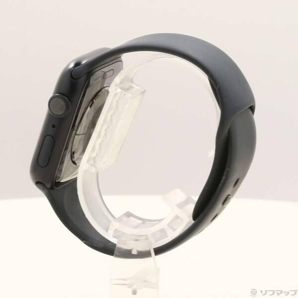 〔中古〕Apple(アップル) Apple Watch Series 9 GPS 45mm ミッドナイトアルミニウムケース ミッドナイトスポーツバンド〔297-ud〕 |  | 01