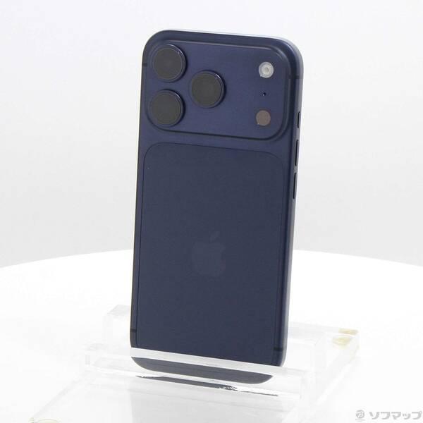 〔中古〕Apple(アップル) iPhone17 Pro 1TB ディープブルー MG8F4J／A SIMフリー〔377-ud〕 | 