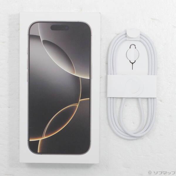 〔中古〕Apple(アップル) iPhone16 Pro 256GB ナチュラルチタニウム MYN33J／A SIMフリー〔371-ud〕 |  | 04