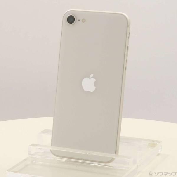 〔中古〕Apple(アップル) iPhone SE 第3世代 64GB スターライト MMYD3J／A SIMフリー〔295-ud〕 | 