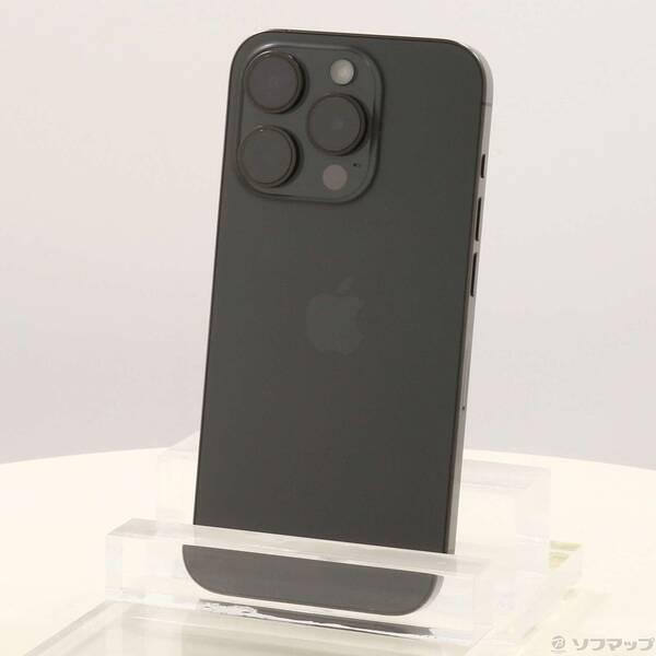 〔中古〕Apple(アップル) iPhone15 Pro 256GB ブラックチタニウム MTUC3J／A SIMフリー〔348-ud〕 | 