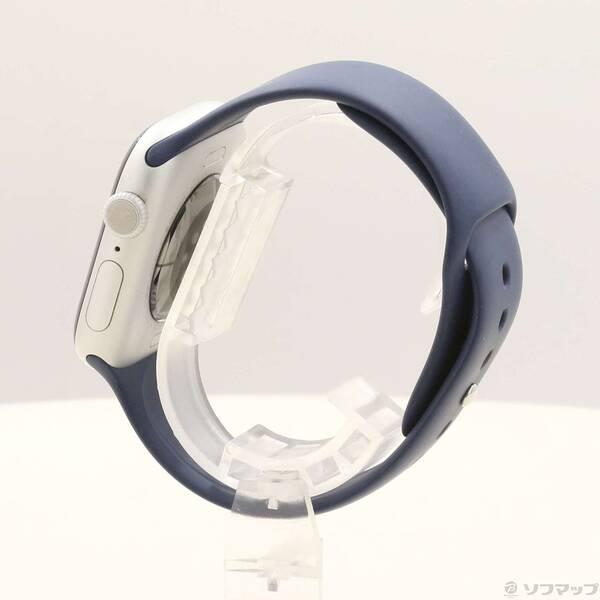 〔中古〕Apple(アップル) Apple Watch Series 10 GPS 42mm シルバーアルミニウムケース デニムスポーツバンド〔276-ud〕 |  | 01