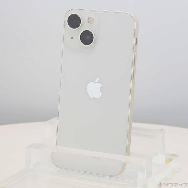 〔中古〕Apple(アップル) iPhone13 mini 128GB スターライト MLJE3J／A SIMフリー〔368-ud〕 | 