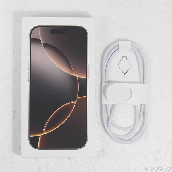 〔中古〕Apple(アップル) iPhone16 Pro 128GB デザートチタニウム MYMX3J／A SIMフリー〔368-ud〕 |  | 04