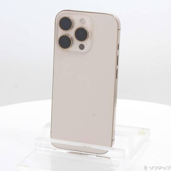 〔中古〕Apple(アップル) iPhone16 Pro 256GB デザートチタニウム MYN23J／A SIMフリー〔269-ud〕 | 