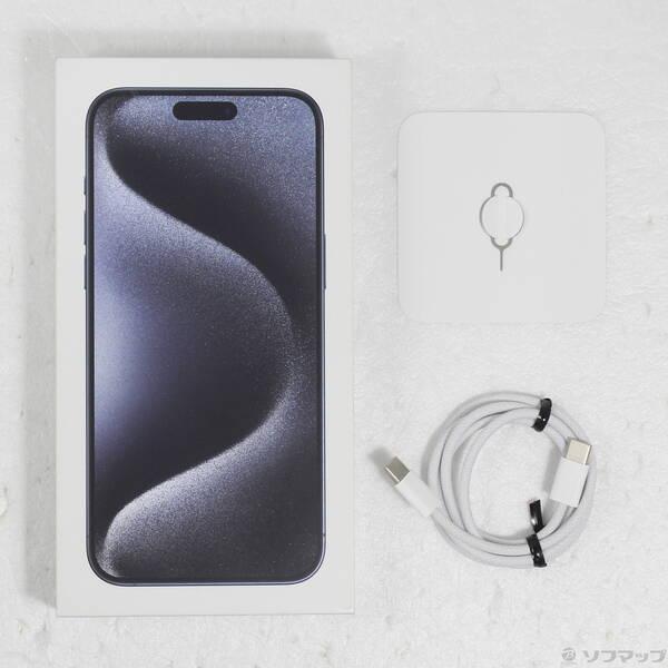 〔中古〕Apple(アップル) iPhone15 Pro Max 256GB ブルーチタニウム MU6T3J／A SIMフリー〔348-ud〕 |  | 04