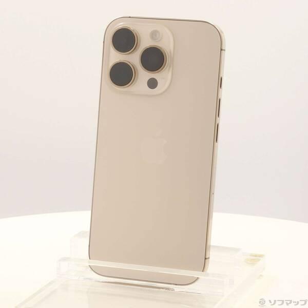 〔中古〕Apple(アップル) iPhone16 Pro 256GB デザートチタニウム MYN23J／A SIMフリー〔198-ud〕 | 