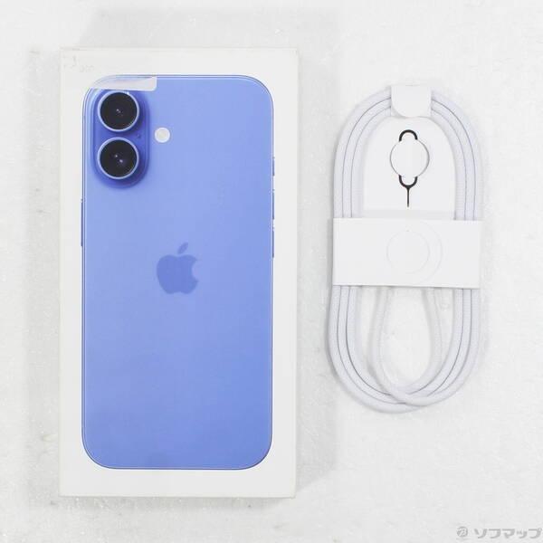 〔中古〕Apple(アップル) iPhone16 128GB ウルトラマリン MYDU3J／A SIMフリー〔377-ud〕 |  | 04