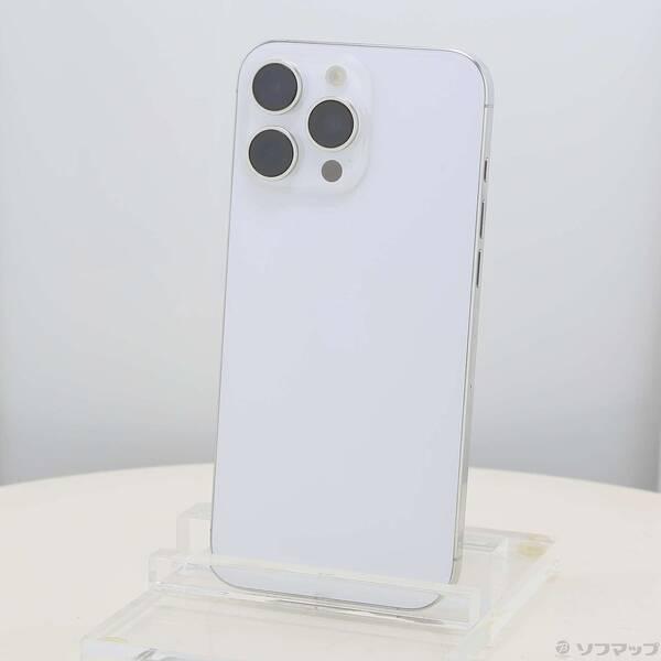 〔中古〕Apple(アップル) iPhone16 Pro Max 256GB ホワイトチタニウム MYWH3J／A SIMフリー〔262-ud〕 | 