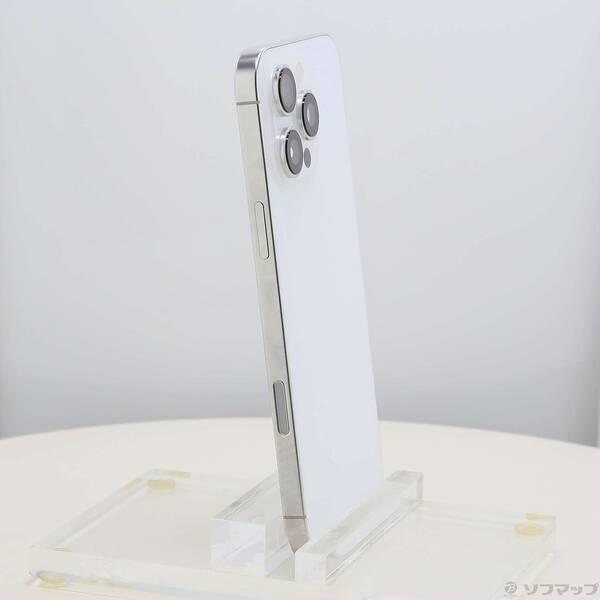 〔中古〕Apple(アップル) iPhone16 Pro Max 256GB ホワイトチタニウム MYWH3J／A SIMフリー〔262-ud〕 |  | 03