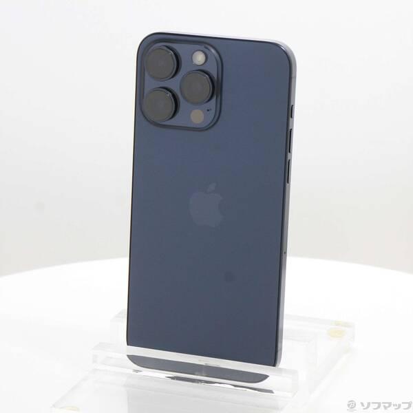 〔中古〕Apple(アップル) iPhone15 Pro Max 256GB ブルーチタニウム MU6T3J／A SIMフリー〔348-ud〕 | 