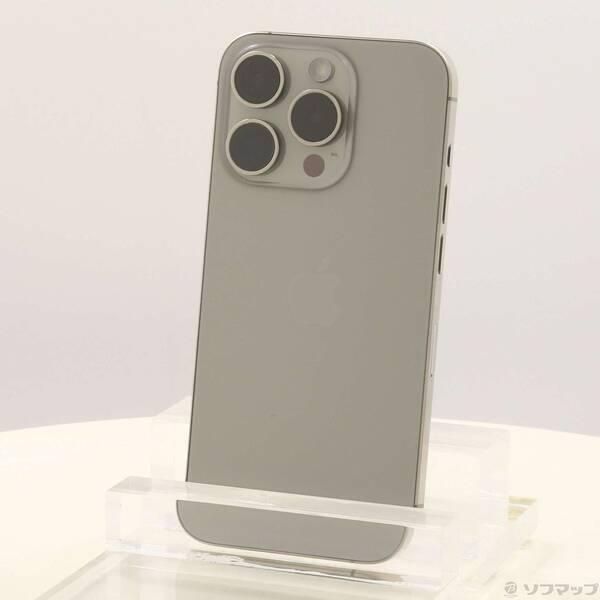 〔中古〕Apple(アップル) iPhone15 Pro 128GB ナチュラルチタニウム MTU93J／A SIMフリー〔352-ud〕 | 
