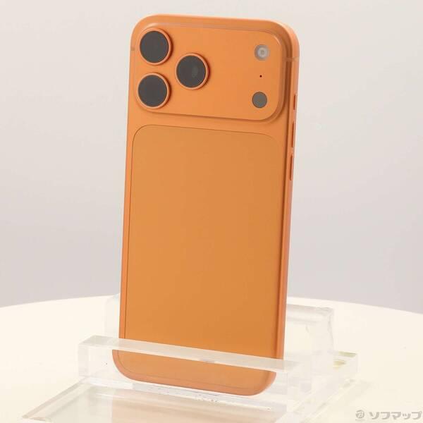 〔中古〕Apple(アップル) iPhone17 Pro Max 512GB コズミックオレンジ NFYD4J／A SIMフリー〔258-ud〕 | 