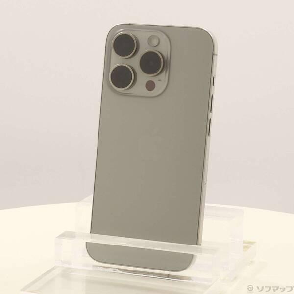 〔中古〕Apple(アップル) iPhone15 Pro 128GB ナチュラルチタニウム MTU93J／A SIMフリー〔377-ud〕 | 