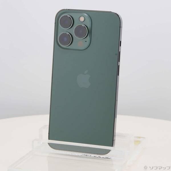 〔中古〕Apple(アップル) iPhone13 Pro 256GB アルパイングリーン MNDY3J／A SIMフリー〔276-ud〕 | 